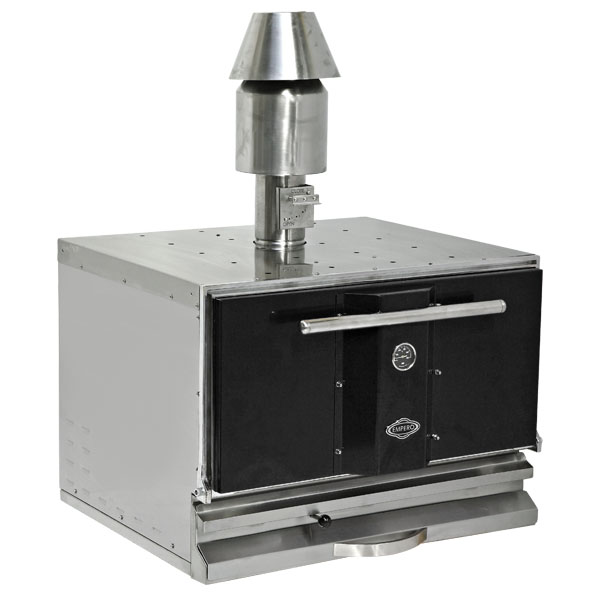 EMPERO Profesyonel Fırın, Kömürlü, Kırmızı, EMP.PKF-50-S